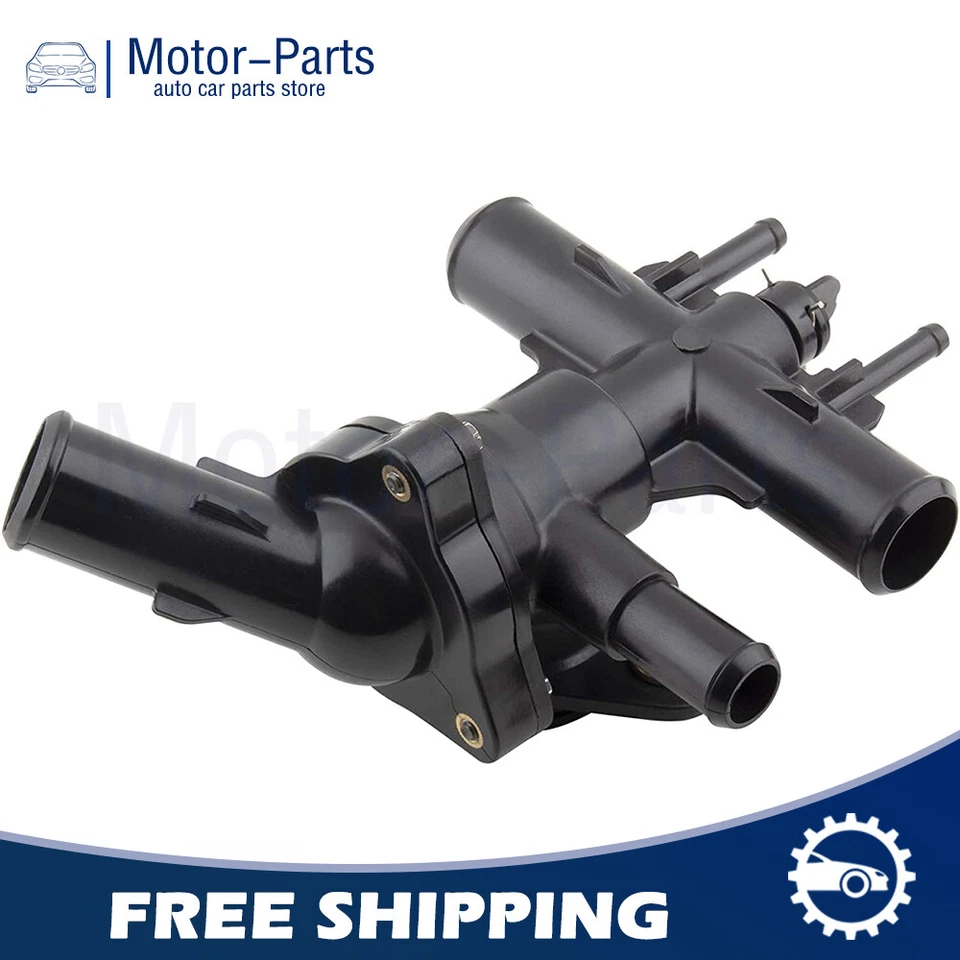 Thermostat Housing for 2005 2006 2007 Ford Five Hundred Freestyle 3.0L 902-858 - Image 1 of 4