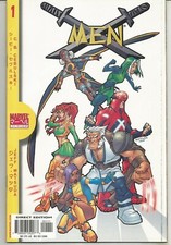 X-Men (Mangaverse) #1 : March 2002 : Marvel Comics.