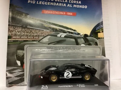 IXO FORD GT40 MK II, winner 24h LE Mans 1966  die-cast 1/43, Nuova in teca - Immagine 1 di 4