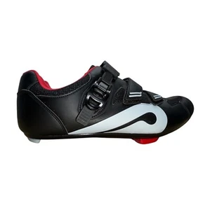 Peloton Black/White Cycling Shoes with Clips Size 7 Men / 9 Women - Picture 1 of 7