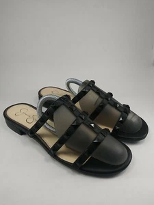 Jessica Simpson Women's Shoes Sandals Black Heel Size 8.5 SKU#07571 - Picture 1 of 7