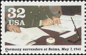 US #2981f MNH 1995 World War II Surrender At Reims - Picture 1 of 1