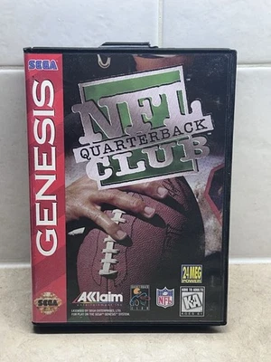 NFL Quarterback Club 96 - Sega Genesis - con caja y manual Foto 1 de 4