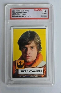 2023 Topps Star Wars Throwback Thursday #3 Luke Skywalker WCG 10 Gemme-MT Card - Foto 1 di 2