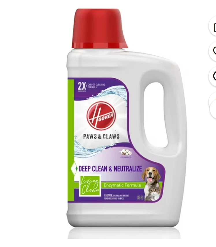 Limpiador enzimático de alfombras Hoover Paws And Claws Deep Clean & Neutralize 64 oz Foto 1 de 1