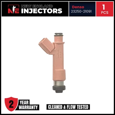 Inyector de combustible único Reman Denso 23250-21091 Toyota Prius C 2012-2016 1,5 L Foto 1 de 3