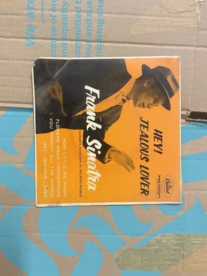 Frank Sinatra Hey! Jealous Lover EAP-1-800 Capitol Records Vinyl 7” 1956 GB - Image 1 of 4