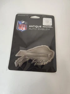 Ancien emblème auto nickel NFL Buffalo Bills neuf - Photo 1/2
