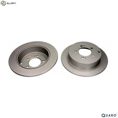 2x BRAKE DISC QD5004 FOR MITSUBISHI OUTLANDER/II/SUV/III GALANT/FORTIS/VIII 2.0L - Image 1 of 4