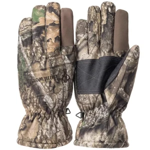 Huntworth Men's Classic Full Finger Hunting Gloves M/L Realtree AP Camo - Picture 1 of 7