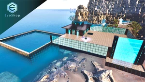 Ark Survival Ascended - Metal base -NA-PVE-Ragnarok-6158 - Picture 1 of 10