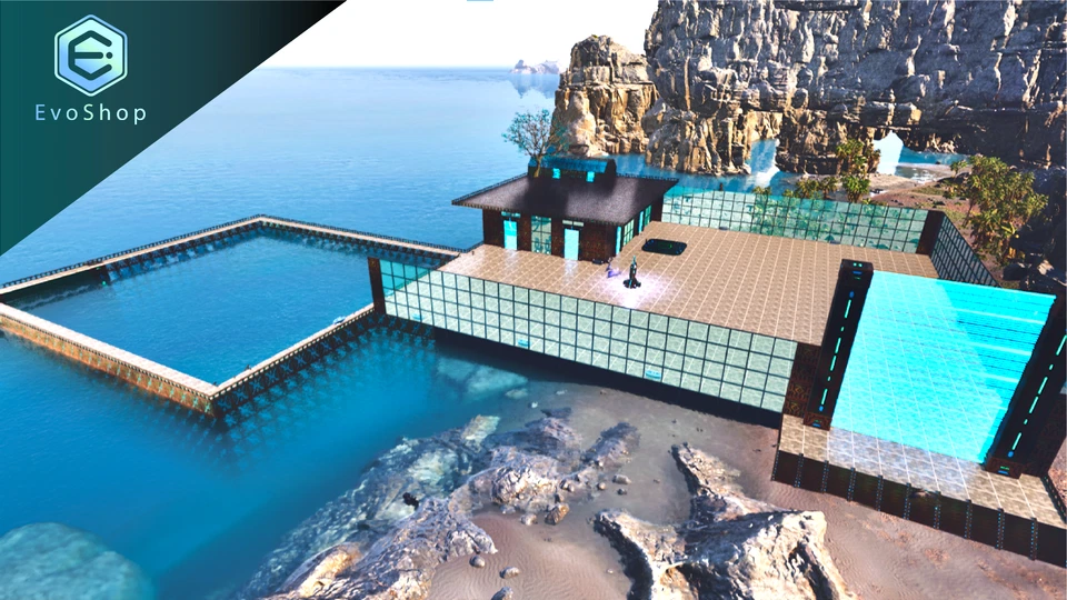 Ark Survival Ascended - Metal base -NA-PVE-Ragnarok-6158 - Image 1 of 4