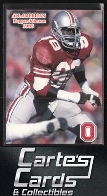 Pepper Johnson 2004-09 TK Legacy Ohio State Buckeyes #AA23 All-Americans 84/300 - Image 1 of 2