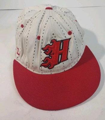 Gorra Miami Heat Snap Back Blanca Roja NBA Baloncesto Starter Hombres Zephyr Foto 1 de 4