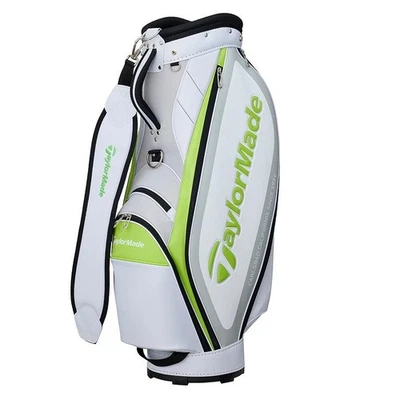 TaylorMade UN067 M13779 Golf Caddy Bag 9 Type 47-Inch 2.6Kg 5-Way White/Lime - image 1 of 4