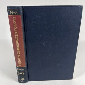 Science Book Classical Electromagnetic Radiation Jerry Marion HC 1965 - Imagen 1 de 16