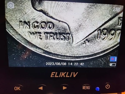 Rare 1997-P Roosevelt Dime – Doubled-Die Obverse & Off-Center Strike – XF #213 - Image 1 of 4