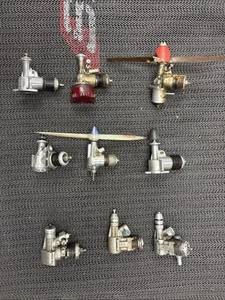 Vintage airplane glow nitro engines Cub Norvel G-Mark Wen-Mac - Picture 1 of 20