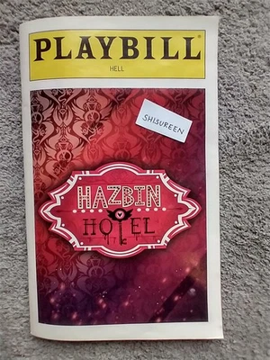 Hazbin Hotel Official Promo Playbill Season 1 - Image 1 of 3