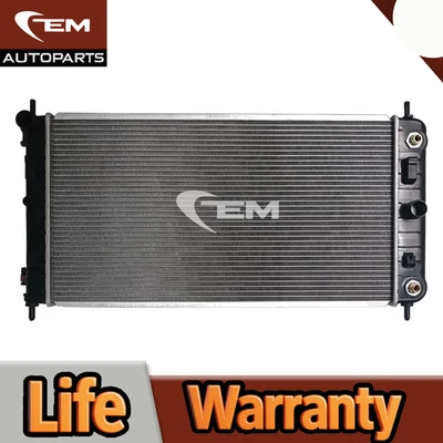 2727 Radiator For Chevy Malibu Pontiac G6 Saturn Aura 3.5L 3.9L V6 Aluminum - Imagem 1 de 4