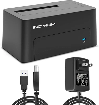INDMEM SAS to USB 3.0 Adapter, SAS/SATA Hard Drive Enclosure Reader...  - Image 1 of 4