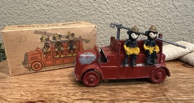 1930 Mickey Mouse Bomberos Charbens/Salco - Raro Foto 1 de 4