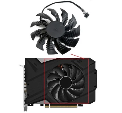 Cooler Fan For GIGABYTE RTX 2060 2070 GTX 1660 SUPER 1660Ti MINI ITX PLA09215S12 - Image 1 of 4