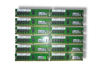 🟢Samsung 16GB 2Rx8 PC4-2666V-RE1-12-DB1 M393A2K43BB1-CTD7Q S (Lot - 12 pieces) - Picture 1 of 5
