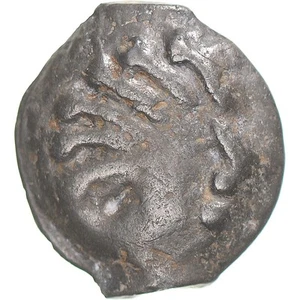 [#1171818] Coin, Senones, Potin au Sanglier, 1st century BC, Gaul, S+, Bronze - Picture 1 of 2