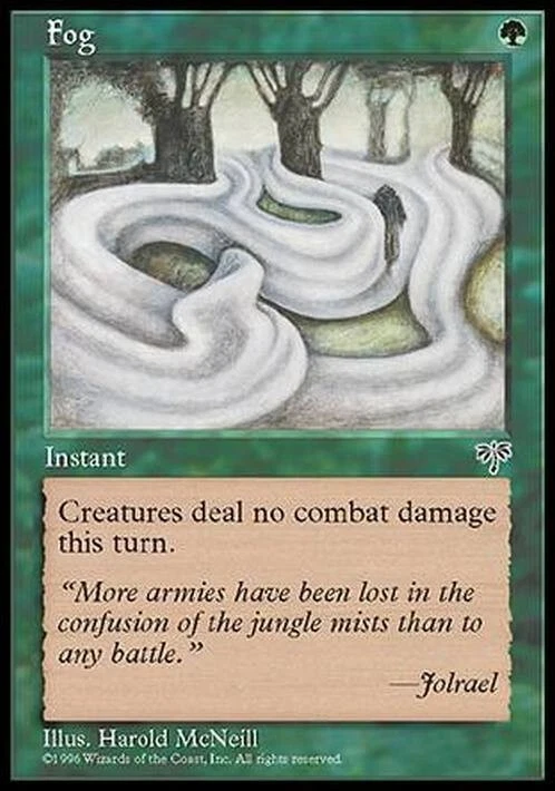 Fog ~ Mirage [ PLAYED ] [ Magic MTG ] - Immagine 1 di 1