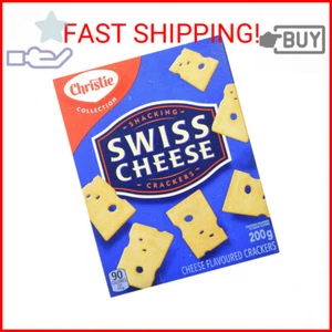 Christie Swiss Cheese Crackers, 200g/7.05 Ounces {Imported from Canada} - Picture 1 of 2