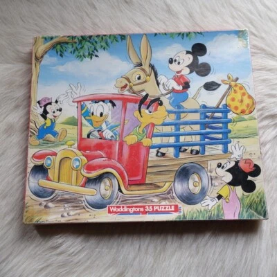 Винтажная винтажная головоломка МИККИ МАУС DONALD DUCK винтажная головоломка Minnie Mouse - Изображение 1 из 4