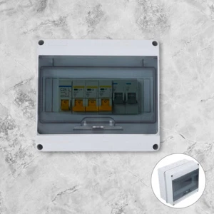 Power Distribution Box 8-way Weatherproof Electrical Box Electrical Panel Box - Picture 1 of 12