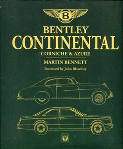 Bentley Continental, Corniche and Azure - Martin Bennett great book - Picture 1 of 1