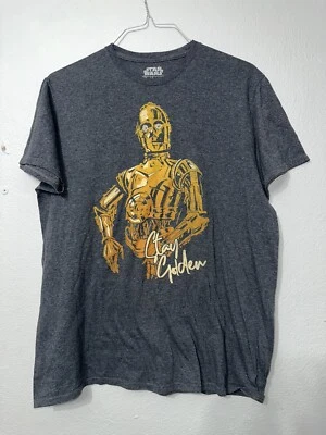 Camiseta Star Wars C-3PO Nueva Talla Grande STAY GOLDEN Foto 1 de 3