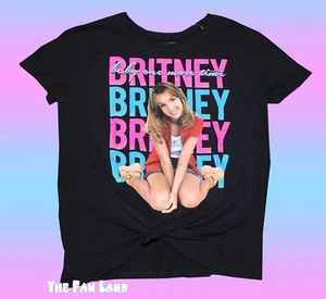 New Britney Spears Hit me baby one more time 1998 Vintage Juniors T-Shirt - Picture 1 of 2