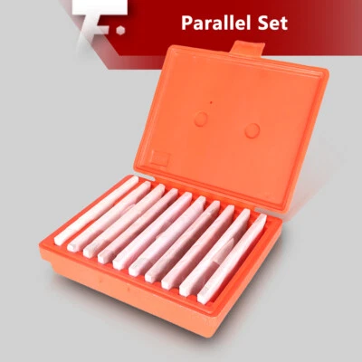 10 Pair 1/8" Steel Parallel Set 0.0002" Hardened 1/8" x 6" Suit Milling Thin New - Image 1 of 4