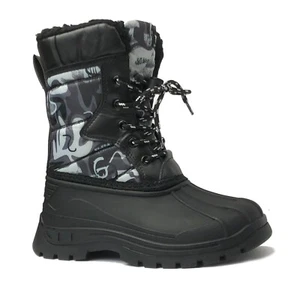 REDVOLUTION Jungen Mädchen Thermo Schneestiefel Kunstfell gefüttert halbhoher Skischuh - Bild 1 von 22