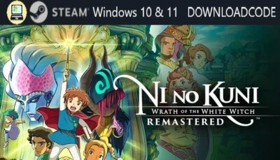 NEU Computer Spiel Ni no Kuni Wrath of the White Witch Remastered Key für STEAM - Bild 1 von 4