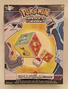 Pokemon Diamond and Pearl On A Roll Dice Game 2007 - Picture 1 of 5
