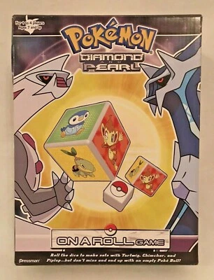 Pokemon Diamond and Pearl On A Roll Dice Game 2007 - Image 1 of 4