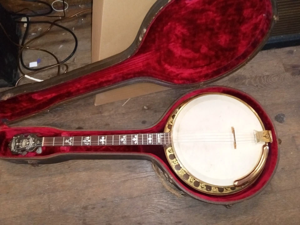 🎶 En venta: Paramount WM. De colección. Banjo tenor Lange Aristocrat 🎶 Foto 1 de 4