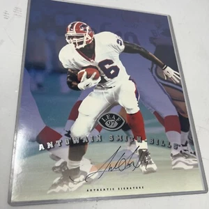 Buffalo Bills Patriots Antowain Smith Autographed 8x10 W/SportsWorld COA - Picture 1 of 6
