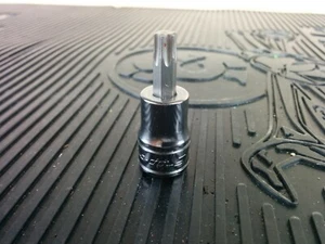 #af736 NEW!! Snap-on USA 3/8" Drive T40 Standard Torx Bit Chrome Socket FTX40E - Foto 1 di 7