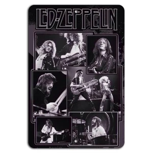 Led Zeppelin Concert Collage Metal Sign - Picture 1 of 1