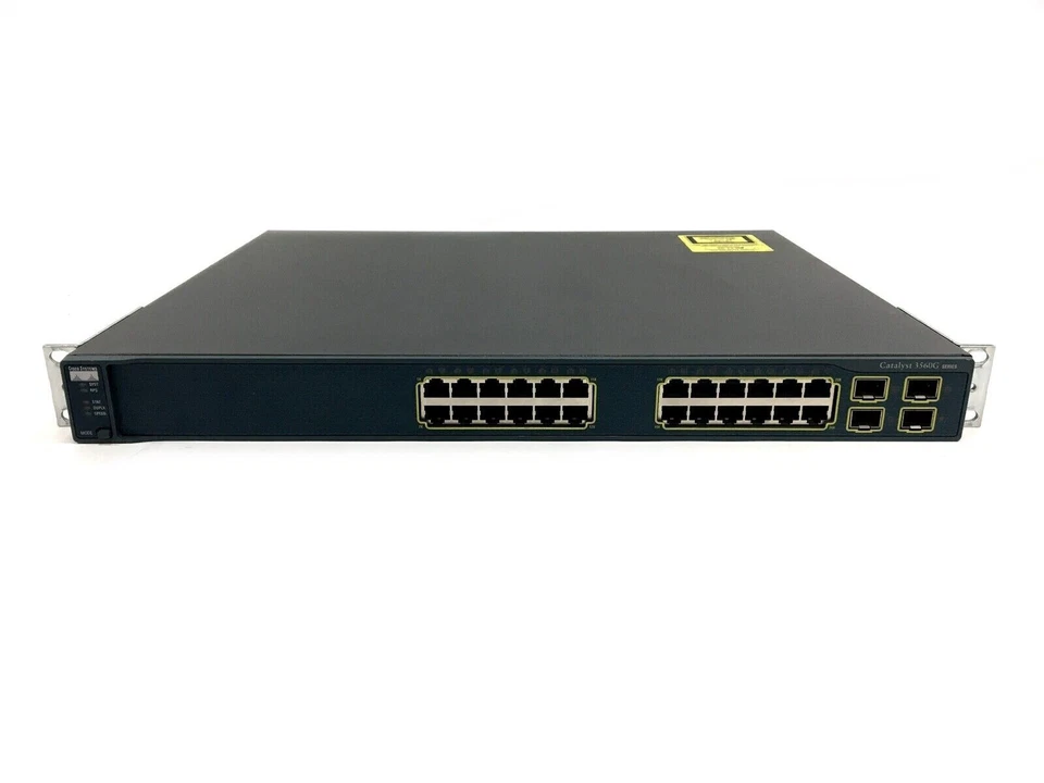 CISCO WS-C3560G-24TS-S *15.0 IOS* 24-Port Gigabit Switch *30 Days Warranty - Image 1 of 4