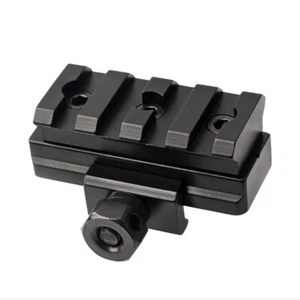 New 4 Slots w/ Picatinny Rail Riser Low Profile Scope Bubble Level Mount - Picture 1 of 5