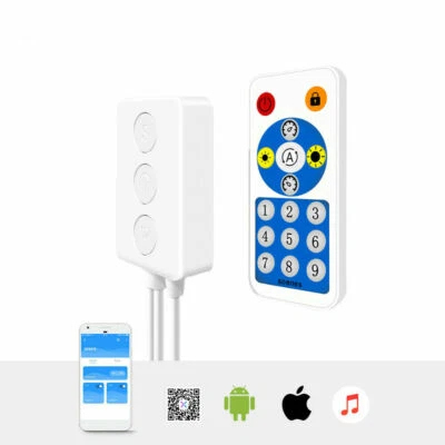 SP608E SP601E 2/8 Output Bluetooth Music Controller for WS2811 WS2812 LED Strip - Image 1 of 4