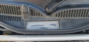 AUDI A3 S3 8L 1996-2003 SCUTTLE PANEL VIN WINDOW REPLACEMENT CLEAR POLYCARBONATE - Picture 1 of 6
