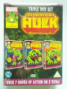 THE INCREDIBLE HULK 1-3 Marvel Triple Set 123 SEALED UK COMPATIBLE REGION 2 DVD - Picture 1 of 12